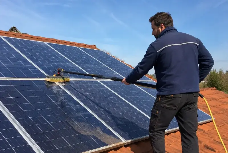 Nettoyage et entretien de panneaux solaires à Soueich