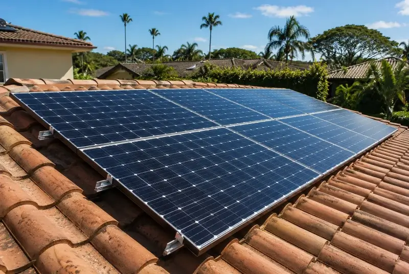Installation de panneaux solaires à Soueich